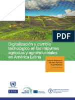 DIGITALIZACION y Cambio Tecnologico en Las PYMES Agrícolas y Agroindustriales en LATamerica, Junio 2021