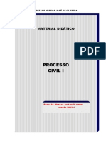Apostila de Processo CIvil I - 2022-1