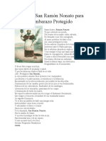 Oración A San Ramón Nonato para Tener Un Embarazo Protegido