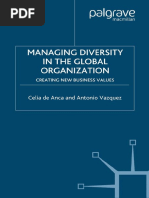 De Anca, Celia, Et Al., Managing Diversity in The Global Organization - Creating New Business Values (2016) Anotações