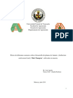 Tesis Efecto de Diferentes Sustratos Sobre Desarrollo de Plantas de Anturio Cultivadas en Maceta