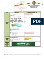 Kingdom of Saudi Arabia Madinat Al-Oloum International Schools Weekly Plan focuses on developing skills