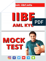 Aml Kyc Mock Test PDF