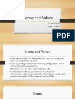 Norms and Values 21.1.21