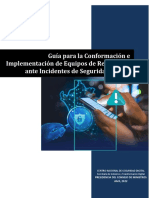 Guía para La Conformación e Implementación de Equipos de Respuestas Ante Incidentes de Seguridad Digital