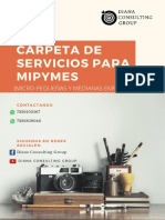 Carpeta de Servicios MIPYME