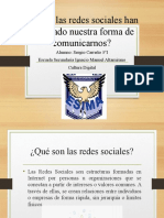 Como Las Redes Sociales Han Cambiado Nuestra