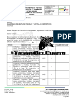 Cotizacion Implementos Deportivos Alcaldia La Primavera Vichada 2022