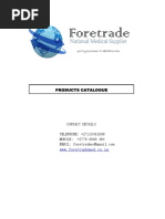 Foretrade Catalogue