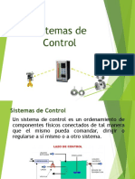 Sistemas de Control: Tipos y Acciones Básicas