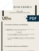 Aula 04 - Escoamento Uniforme em Tubulações