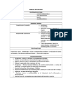 MANUAL DE FUNCIONES - ACZ - Organizacion y Metodos 