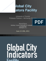 Sustainable Cities Presentation - 9 GCIF