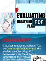 3.1 Assessment and Evaluation