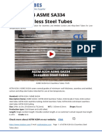 ASTM A334 Gr.6 Seamless Steel Tubes