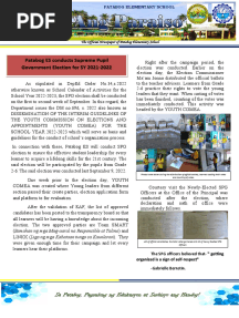 PatabogES SPG Accomplishment Report2022 2023