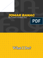 Jomar H. Banag Work Portfolio 2022