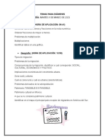 TEMAS PARA EXÁMENES (Matemáticas y Geografía)