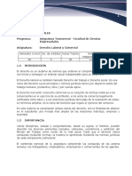 Derecho Laboral Comercial Curriculo