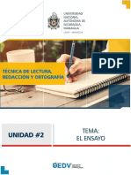 Documento de Lectura El Ensayo