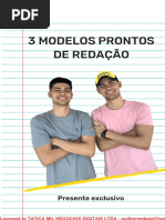 Modelos de Redação Coringa para Temas Sociais | PDF | Constituição