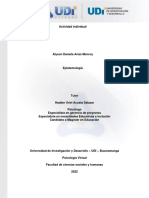 Actividad Individual Epistemologia