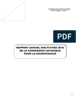 Rapport Annuel Dactivités CNM 2016