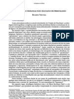 Cristologia e Teologia Nos Tratados de Prisciliano Ricardo Ventura