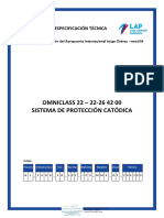 NL - 2400 - FD - SPC - IP3 - MMK - DS - 264200 Rev 1 SISTEMA DE PROTECCIÓN CATÓDICA