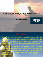 Akhlak, Moral, Etika Dan Tasawuf