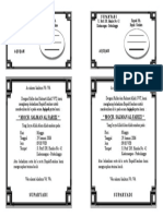 Undangan Setengah Syukuran