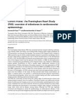 Cohort Profile: The Framingham Heart Study (FHS) : Overview of Milestones in Cardiovascular Epidemiology