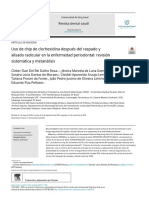 Use of Chlorhexidine Chip After Scaling and Root Planning On Periodontal Disease A Systematic Review and Meta-Analysis - En.es