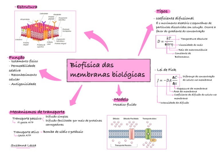 Biofísica das Membranas Biológicas | PDF | Difusão | Membrana celular