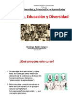 Pedagogía de la Diversidad y Potenciación de Aprendizajes