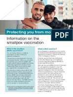 Monkeypox Vaccination Leaflet