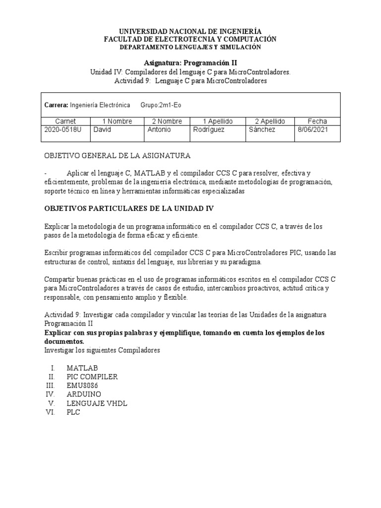Actividad 9 Plc Pdf Controlador Lógico Programable Relé