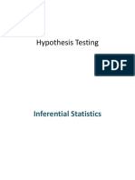 8 Hypothesis Testing