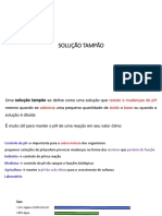 Solução tampão: controle de pH