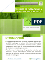 Tema 6 Métodos Generales de Extracción y Purificación