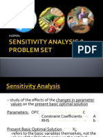 Sensitivity Analysis (Revised)