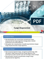 Bab 1 Fungsi, Persamaan, Dan Pertidaksamaan Eksponensial Dan Logaritma 1fg