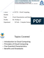 1.2. Cloud Characteristics and Benefits