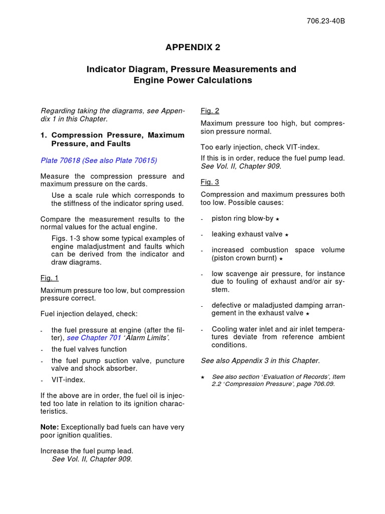 Assessing Engine Performance Through Pressure Measurements and Power ...