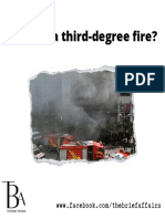 What Is A Third-Degree Fire