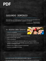 3 y 4 Sesión Segundo Dominio