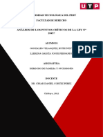 Análisis de Los Puntos Críticos en La Ley 28457