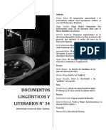 Revista Documentos Lingüísticos y Literarios #34