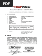 0705-07405 Sílabo Derecho Laboral Social Previsional y Colectivo