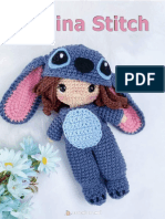 Menina Stitch em crochê